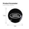 62MM Metal Car Wheel Hub Cover Wheel Center Protective Cover For Land Rover Discovery 2 3 4 Range Rover Freelander SV SVR Velar