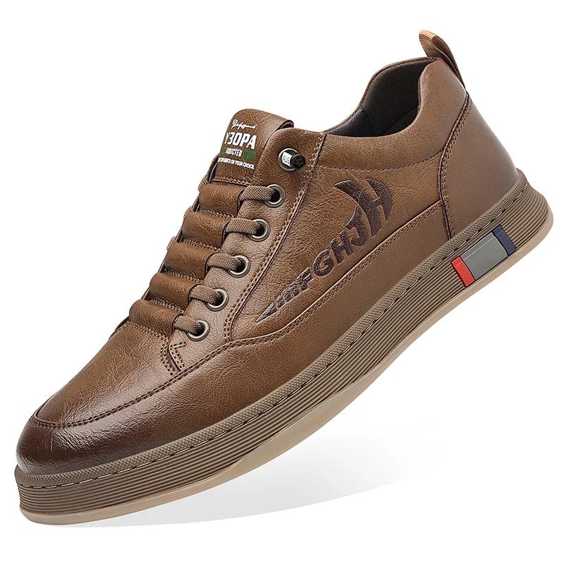 Новые мужские повседневные туфли, кроссовки ручной работы, кроссовки для бега на открытом воздухе для мужчин, высококачественные теннисные туфли Masculino из итальянской натуральной кожи