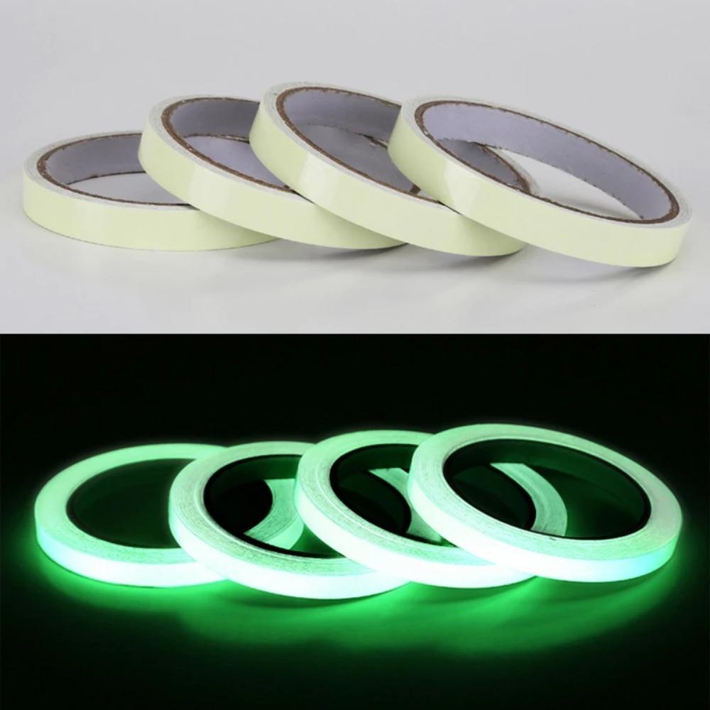 Glow Tape Waterproof In The Dark Bright Fluorescent Outdoor For Fishing Pole, Rope, Star, Clothes,Paint, Halloween, Christmas