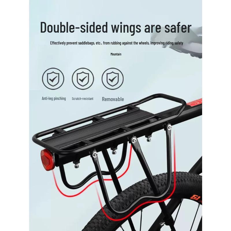 Универсальный задний багажник для горных велосипедов и детских сидений