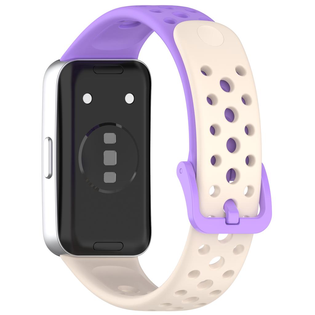 Силиконовый ремешок для Huawei Band 10/10 NFC/9/9 NFC/8/8 NFC, дизайн с множеством отверстий, ремешок для смарт-часов