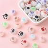 10Pcs/bag Acrylic Cat Paw Beads For Jewelry Making DIY Bracelet Earring Charm Decoration