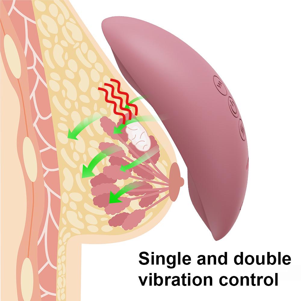 Силиконовый массажер для лактации для послеродового облегчения - Снимает отечность, боль и уплотнения с помощью горячего компресса.