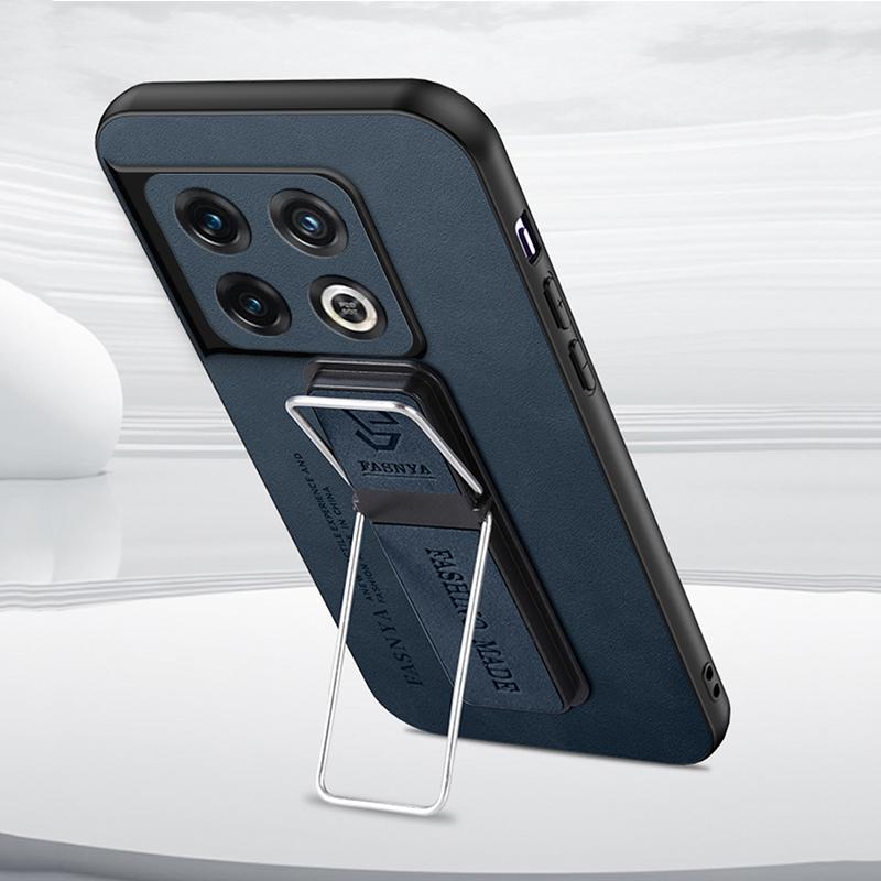 Чехол из искусственной кожи из овчины для Oneplus 12 11 10 Pro 10T 10R 9 9R 9RT 8 8T 7 7T 6 6T 5 5T ACE 2 Pro чехол с кронштейном для телефона