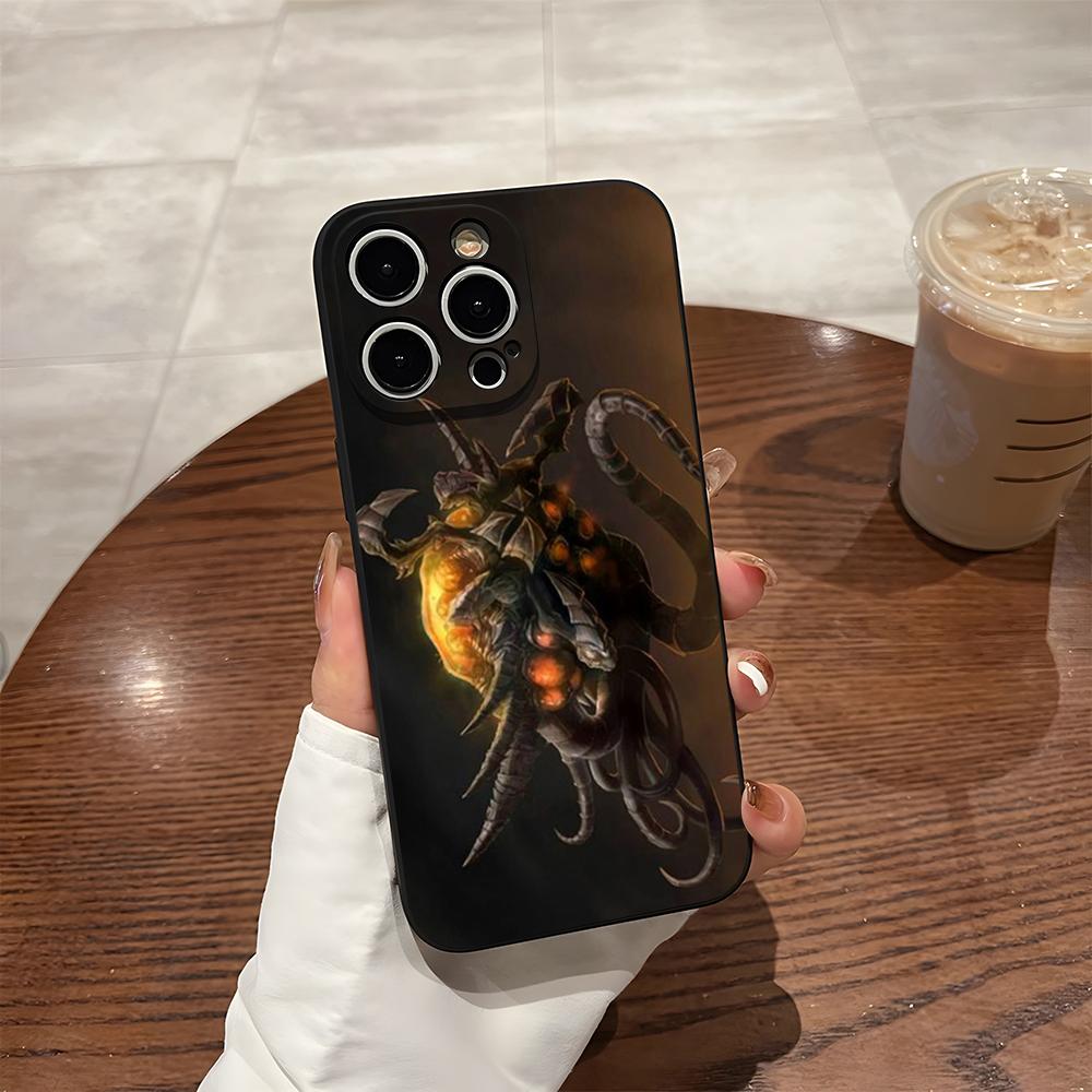 Чехол для телефона для 17 Pro Max iPhone 14 Pro Max 12 16 15 13 Pro 11 Xr X Xs 8 7 Plus Задняя крышка Игра Про S-StarCraft 2 Zerg