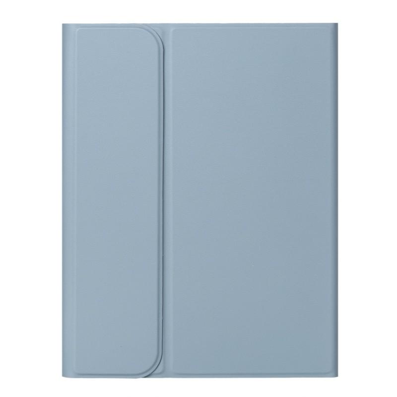 Slim Keyboard Case With Pen Slot IPad 10.2 9th Gen Air 5 Pro 11 Silicone Smart Cover Sleep/Wake Portable
