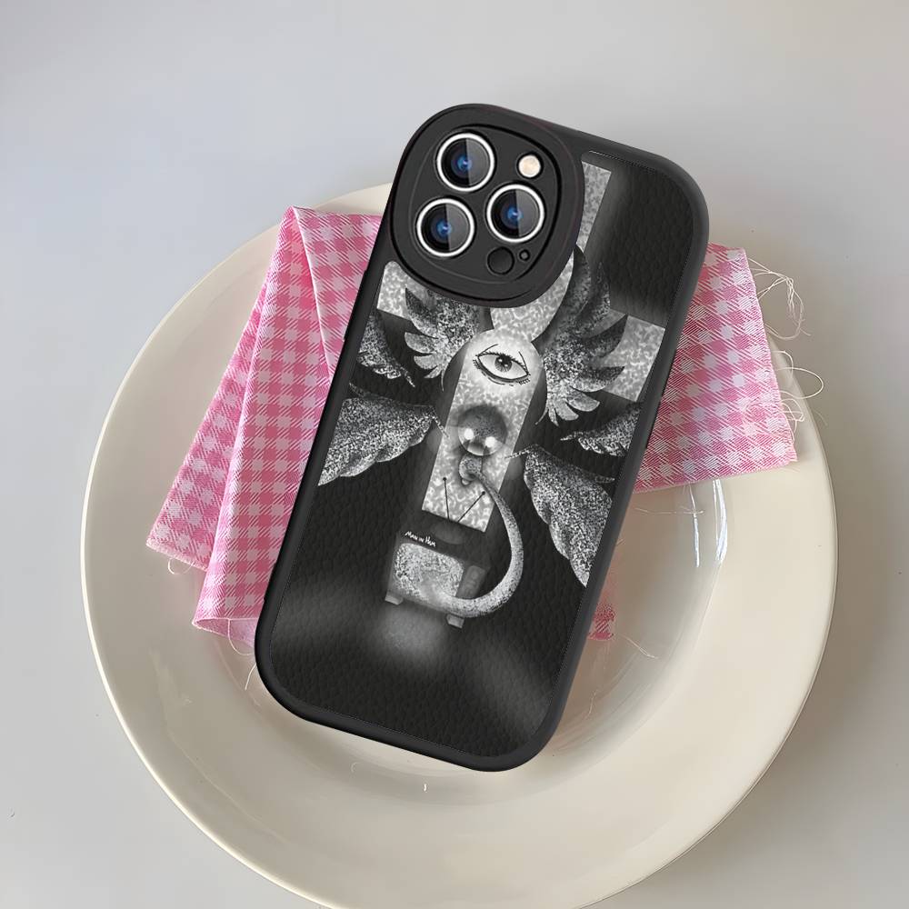 Игра The Binding Of I-Isaac Для IPhone 16 15 14 13 12 11 Pro Max Plus Ударопрочный Кожаный Мягкий Чехол для Телефона