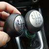 6-скоростная ручка переключения передач для Renault Duster Stick, ручка для гандбола, замена искусственной кожи 2010 2011 2012 2013 2014 2015 2016