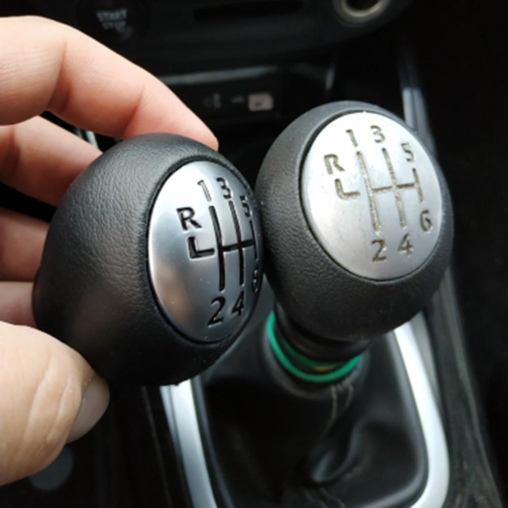 6-скоростная ручка переключения передач для Renault Duster Stick, ручка для гандбола, замена искусственной кожи 2010 2011 2012 2013 2014 2015 2016