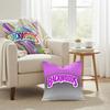 Classic BBackwood Cushion Cover Natural Linen Organic Fabric DoubleSided Printing Couch Pillow Covers Home Decor