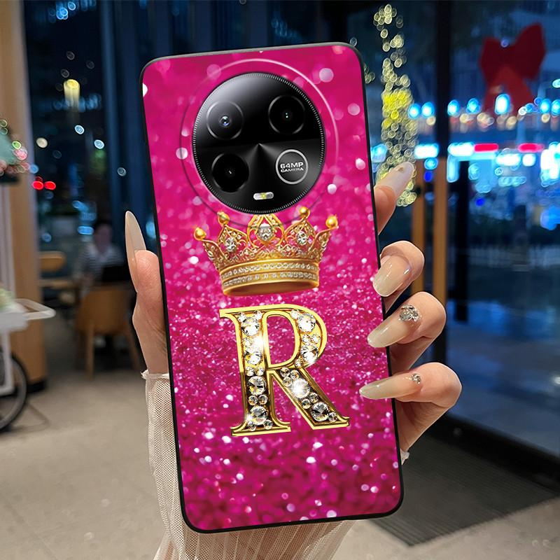 Черный чехол для BLU Bold K50, мягкий силиконовый, ударопрочный, защитный корпус для BLU Bold K50, новая роскошная задняя крышка с буквой-короной