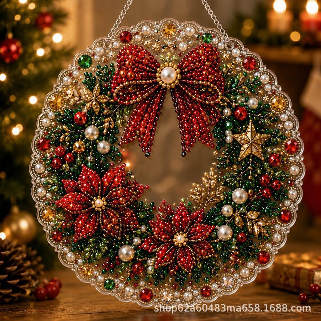 Рождественский ornament 5D, Праздничное подвесное украшение