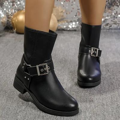 Новые короткие ботинки на осень и зиму 2024 года, женские ботинки с круглым носком и шнуровкой, повседневные ботинки с британской кромкой