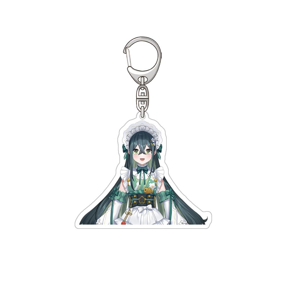 Nijisanji Kitakoji Hisui Seraph Dazzlegarden Yaguruma Rine Togawa Nonoha Inami Rai Официальный акриловый брелок Подвеска для сумки Подарки