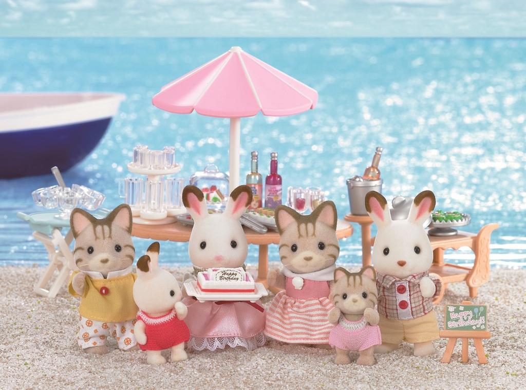 Sylvanian Families Family Trip Birthday [Seaside Party] M-02