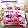3pcs Minnie11 Cover Set - Personalized Name, HD Printed Bedding with 1 Cover and 2 Pillowcases - Perfect for Home Decor, Easy Care