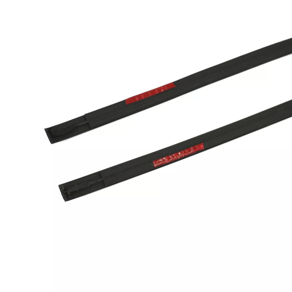 2PCS Roof Drip Molding Trim Rubber For Toyota Tundra DOUBLE CAB 2007-2020