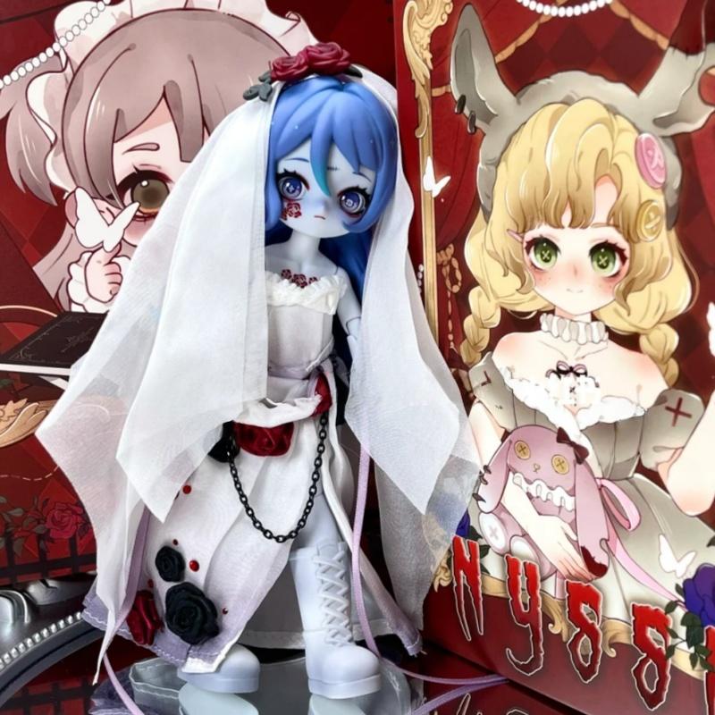 Странный кошмар Нисса Серия BJD Милые Каваии Модные Артикулированные Аниме Фигурки Игрушки Украшение Подарки на День Рождения
