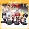 Character 6pcs Naruto Pvc Toy Model Desktop Decoration Child Gift Christmas