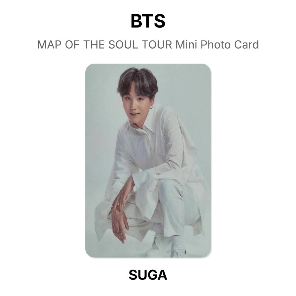 BTS MAP OF THE SOUL TOUR Мини-фотокарточка Официальная фотокарточка