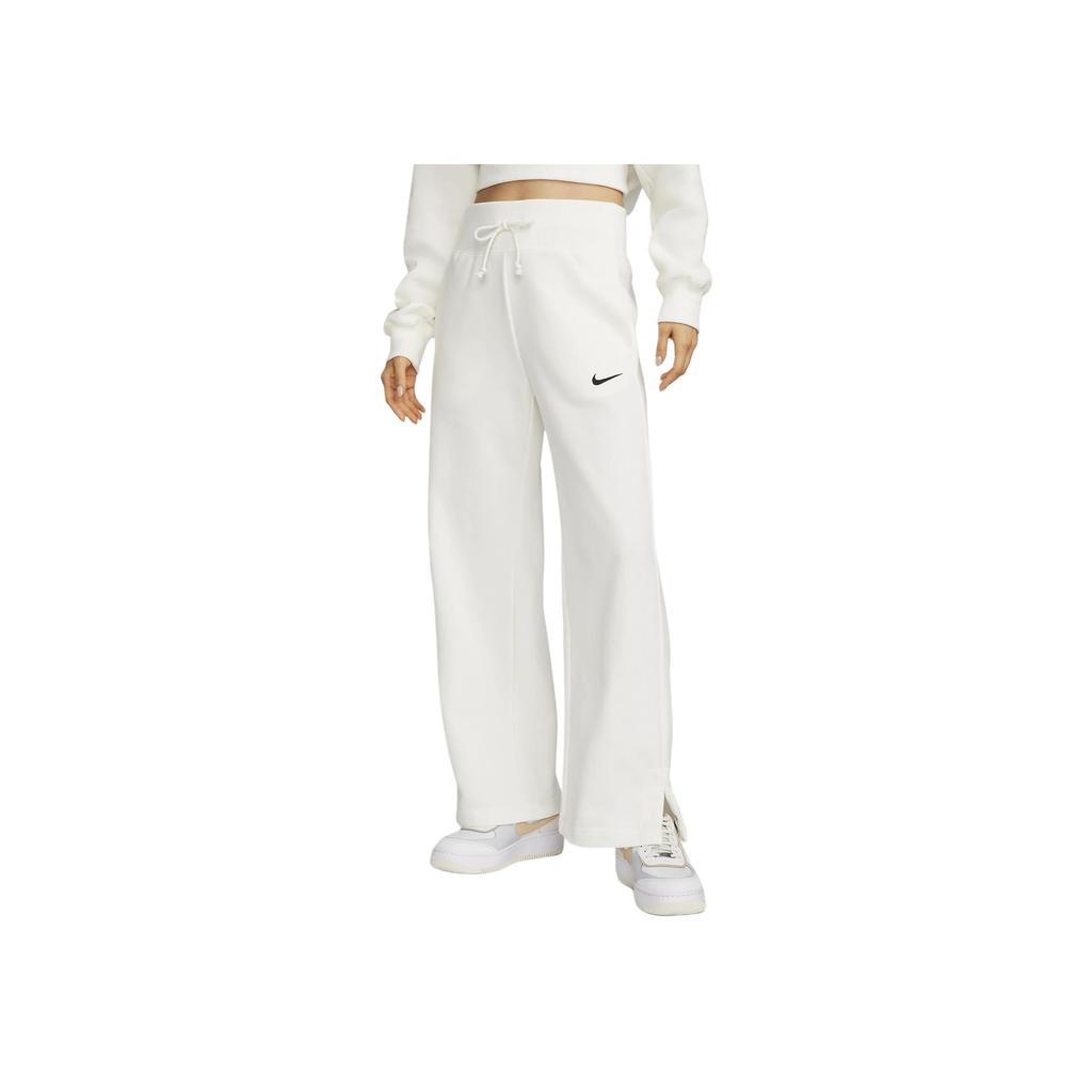 Nike Спортивная одежда Phoenix Fleece Solid Color Drawstring Split Hem Casual Knit Joggers Women Joggers Sail FZ7208-133