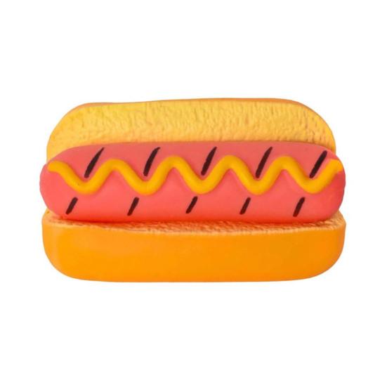 Relaxing Fidget Toy Hot Dog Bread Squeeze Toy, Realistic Food Stress Relief Slow Rebound Ball Sensory for Home Office Classroom Adults