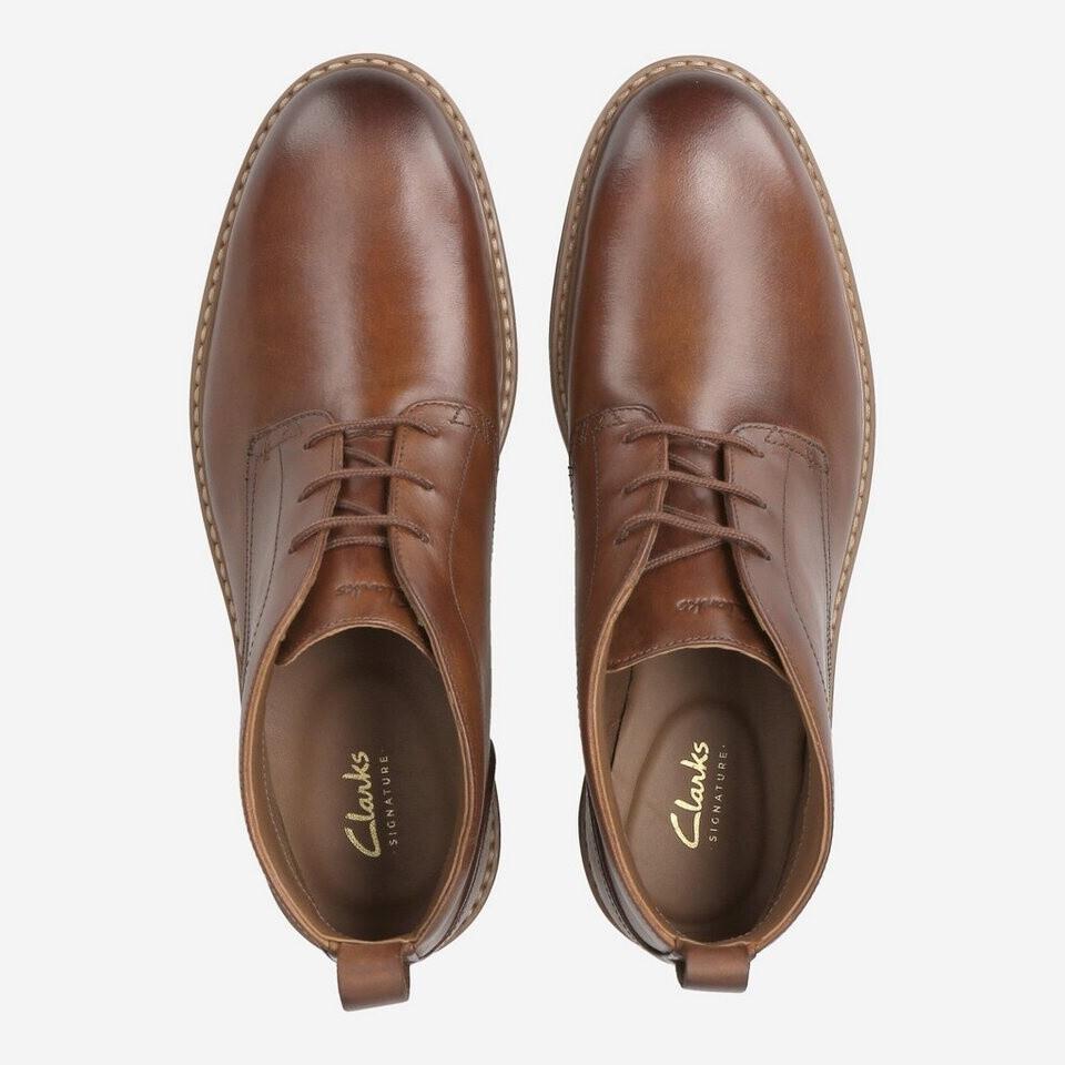 Коричневые ботинки Clarks Aldwin Chukka 26178425