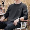 PLAYBOY Мужская футболка с длинным рукавом из чистого хлопка