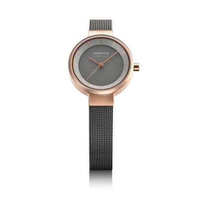 BERING 14627-369 Женские солнечные часы Серый Розовый