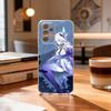 Чехол для телефона S-Skirk Impact Genshin для Samsung S25, S24, S21, S22, S23, S30, Ultra, S20, Plus, Fe Прозрачный чехол