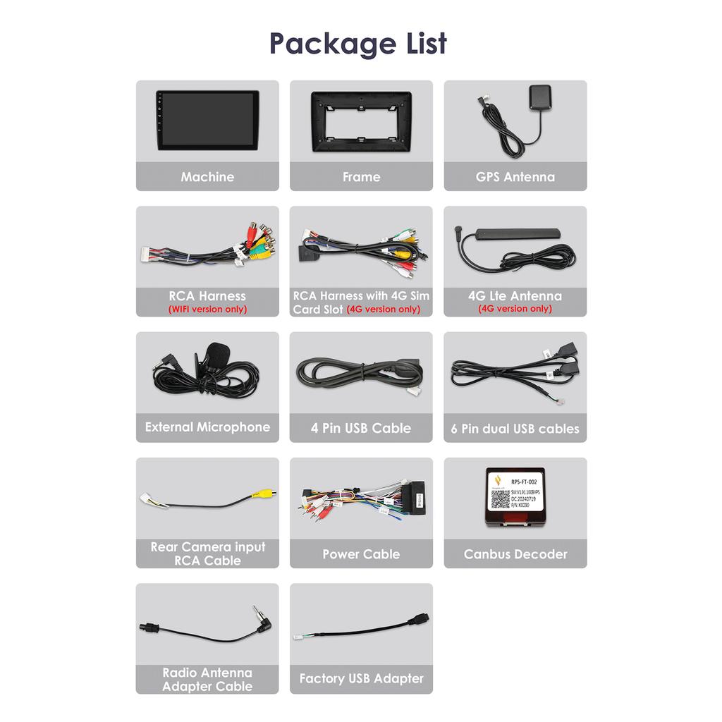 OSSURET Carplay Автомобильные интеллектуальные системы Carplay Android 13 Автомобильное радио для Fiat 500 2016 2017 2018 2019 Мультимедийный видеоплеер WIFI Авторадио Bluetooth