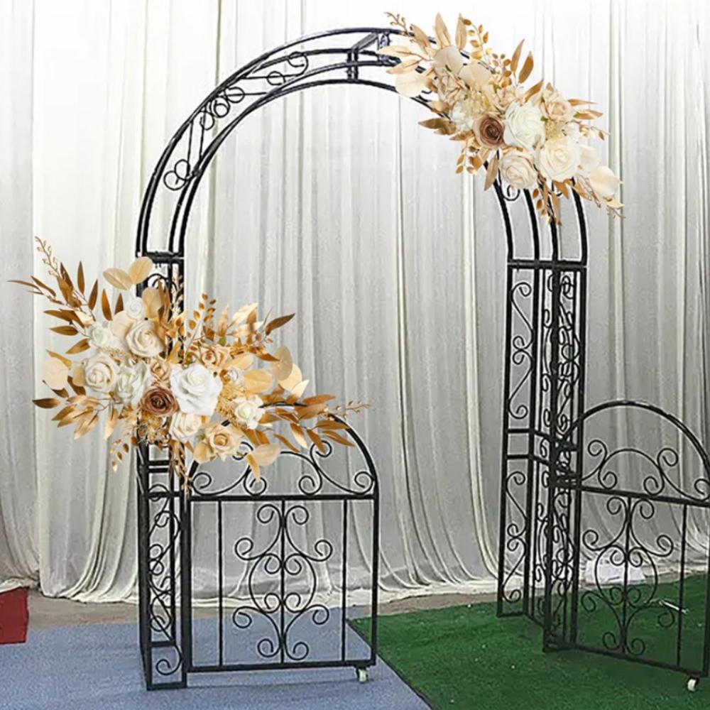 Цветы для свадебной арки (Упаковка из 2 шт.) Искусственные свадебные цветы для свадебных приветственных табличек, украшений и арок с цветами для свадебной церемонии и приема
