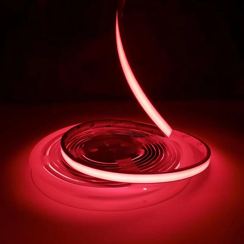 24V COB LED Neon Strip Light- 10*10mm Silicone Neon Rope Waterproof
