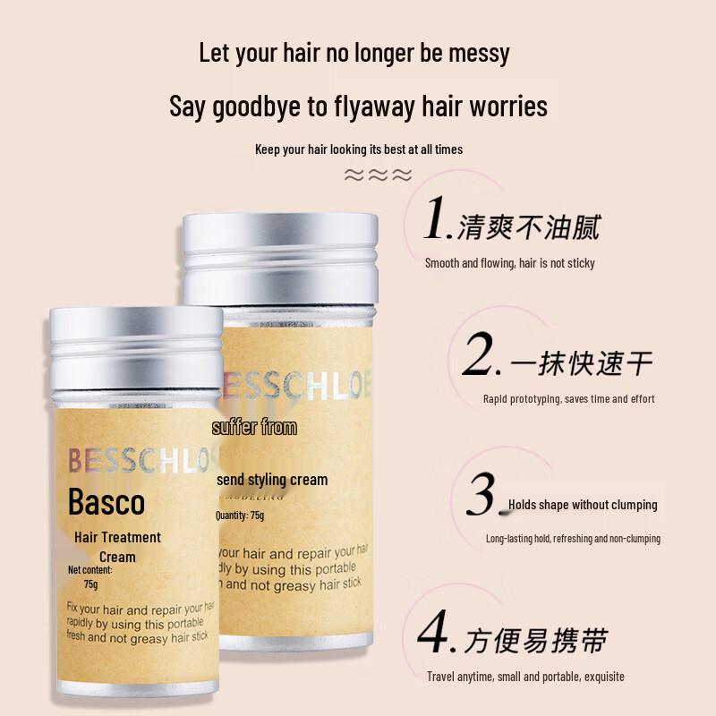 BASIKOU Hair Finishing Wax Stick