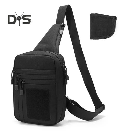 Рюкзак Crossbody Sling Backpack для скрытого ношения на плече, тактическая нагрудная сумка, водонепроницаемая сумка для хранения, для ежедневного использования в офисе и путешествиях