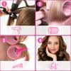 Hair Accessories Set: Rollers, Combs, Hair Clips, 32 Pieces