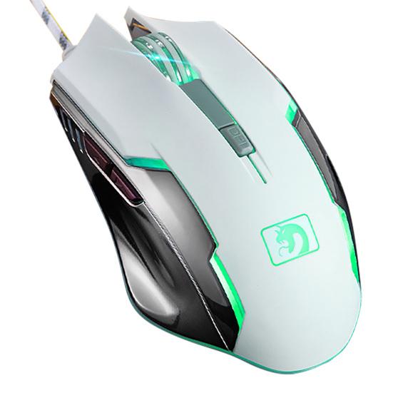 Wired Mouse Ergonomic Anti-slip Luminous Professional Quick Response DPI Adjustable 5 Buttons Gaming Mouse Optical USB Wired