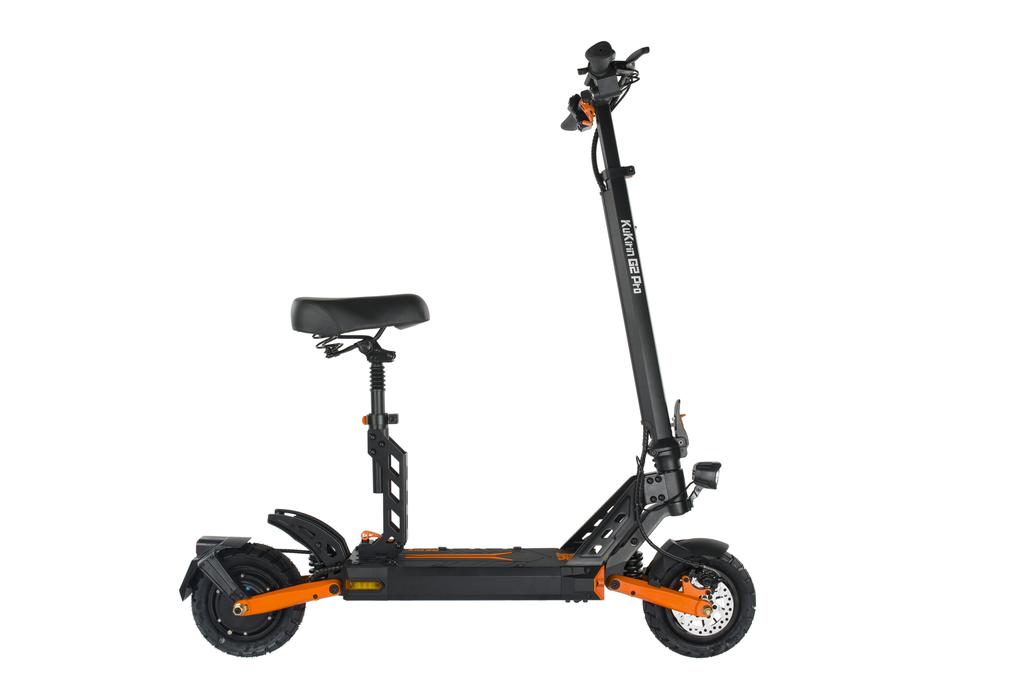 KuKirin G2 Pro Off-Road Electric Scooter Adults 600W Brushless Motor 48V 15.6Ah Battery 58km Range Dual Suspension Brakes