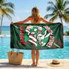 South Sydney Rabbitohs Fashion Beach Towel Portable Soft Quick Dry Towel For Swimming Camping Holiday Use