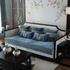 Китайский чехол для дивана, роскошная вышивка, диванные подушки, спинка, подлокотник, полотенце, нескользящий классический чехол на сиденье, чехол на кресло с откидной спинкой