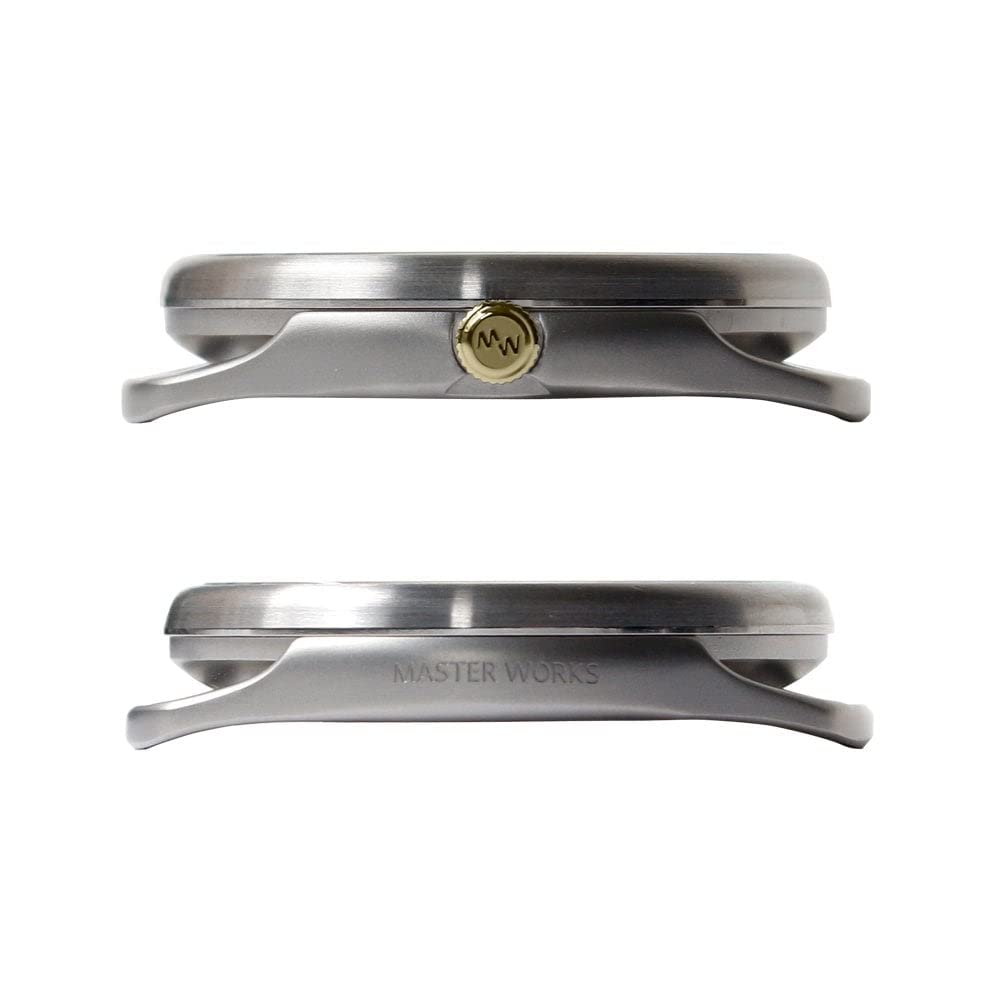 [MASTER WORKS] Masterworks Quattro 003 MW06SI1-GCBKG81 Мужские часы Сделано в Японии Кварцевые 39 мм Кожаный ремешок Мужские часы