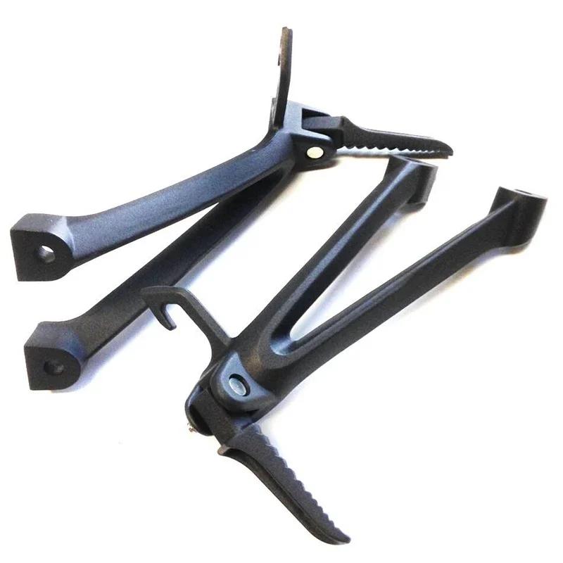 Мотоциклетные задние подножки для пассажира, подножки, комплекты кронштейнов для подножек, из алюминиевого сплава, для Suzuki GSXR 600 750 2006-2007, левая/правая