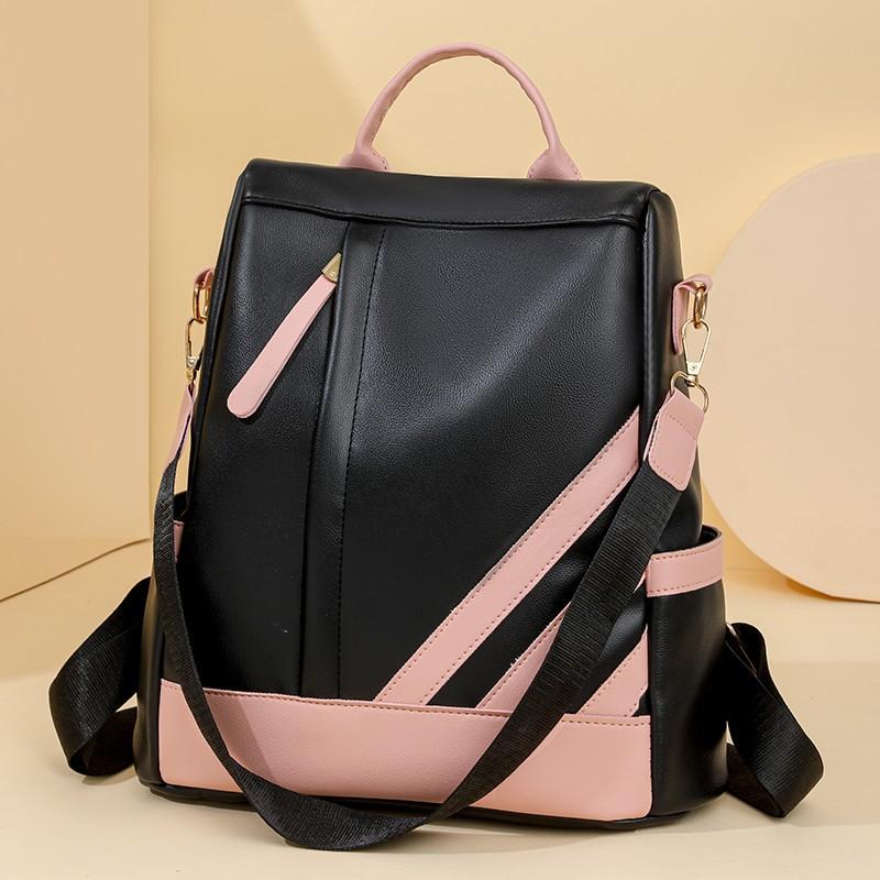 Простая женская сумка рюкзак из ПУ Городской простой женский рюкзак для отдыха на природе Повседневная сумка