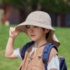 Children's hats boys and girls outdoors big eaves shawl neck protection sun hat summer breathable sun protection bucket hat