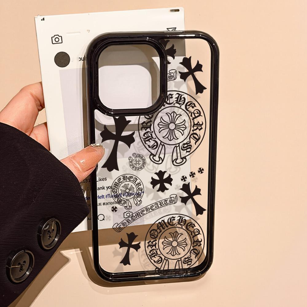 Acrylic Phone Case for iPhone 11 12 13 14 Pro 12 14 16 Pro Max for Samsung A16 A36 A56 S24 FE High-quality Painted Anti-fall Mobile Phone Case