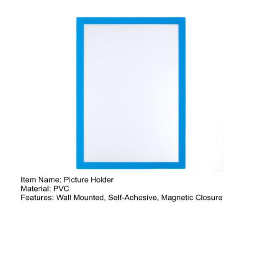 Магнитная фоторамка настенное крепление самоклеящаяся фоторамка формата A3/A4 документ