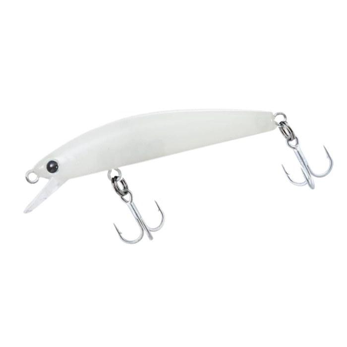 Daiwa Mebaru Hunter 50F Lure - Glow White - 50mm
