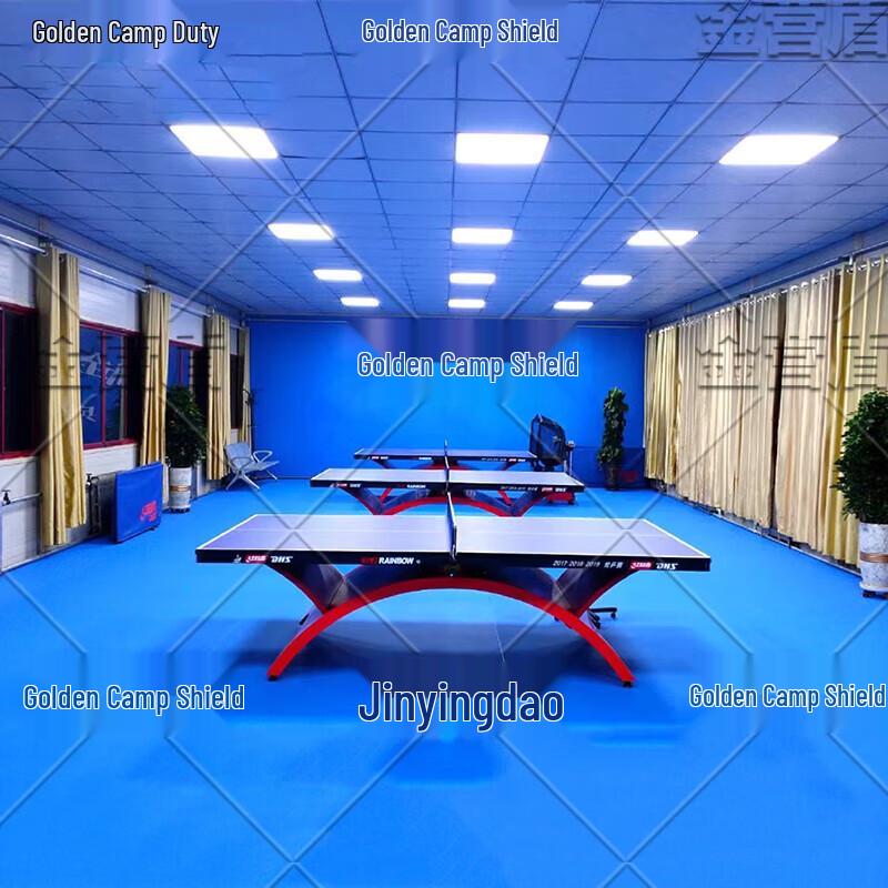 Jinyingdun Table Tennis PVC Anti-Slip Sports Flooring