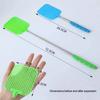 28cm Telescopic Fly Swatters Retractable Manual Plastic Fly Swatter Extendable Flyswatter With Long Pole Can Extend To 73cm