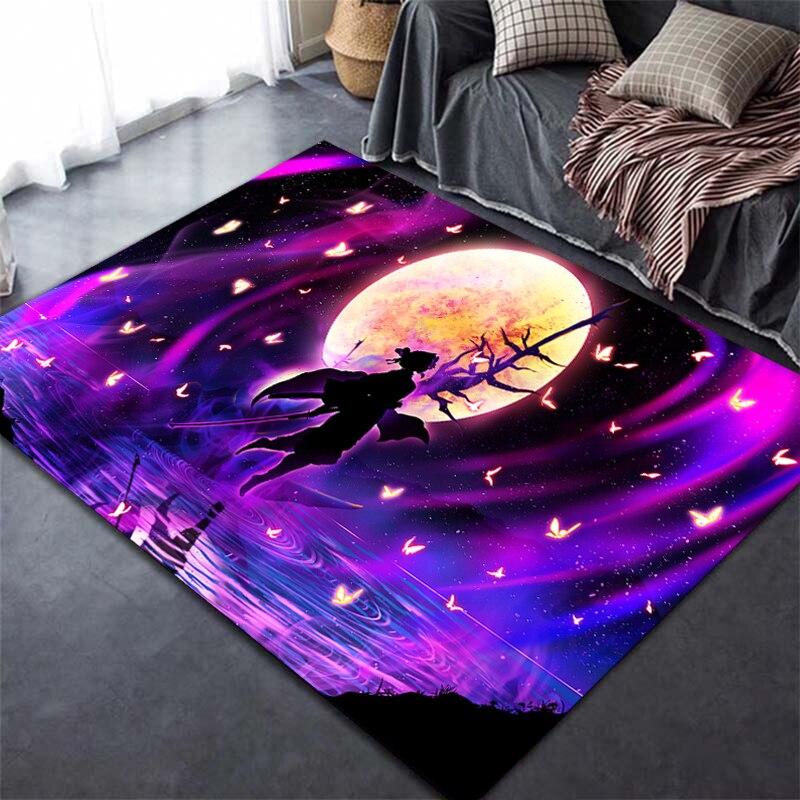 Devil's Blade аниме Demon Slayer Kimetsu ковер с 3D принтом домашний декор мягкий коврик для спальни детские игровые ковры для ползания для гостиной